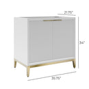 Wellington 36" Single Free Standing Vanity Cabinet Only - Less Vanity Top - image 8