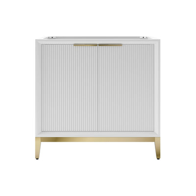 Wellington 36" Single Free Standing Vanity Cabinet Only - Less Vanity Top - image 1