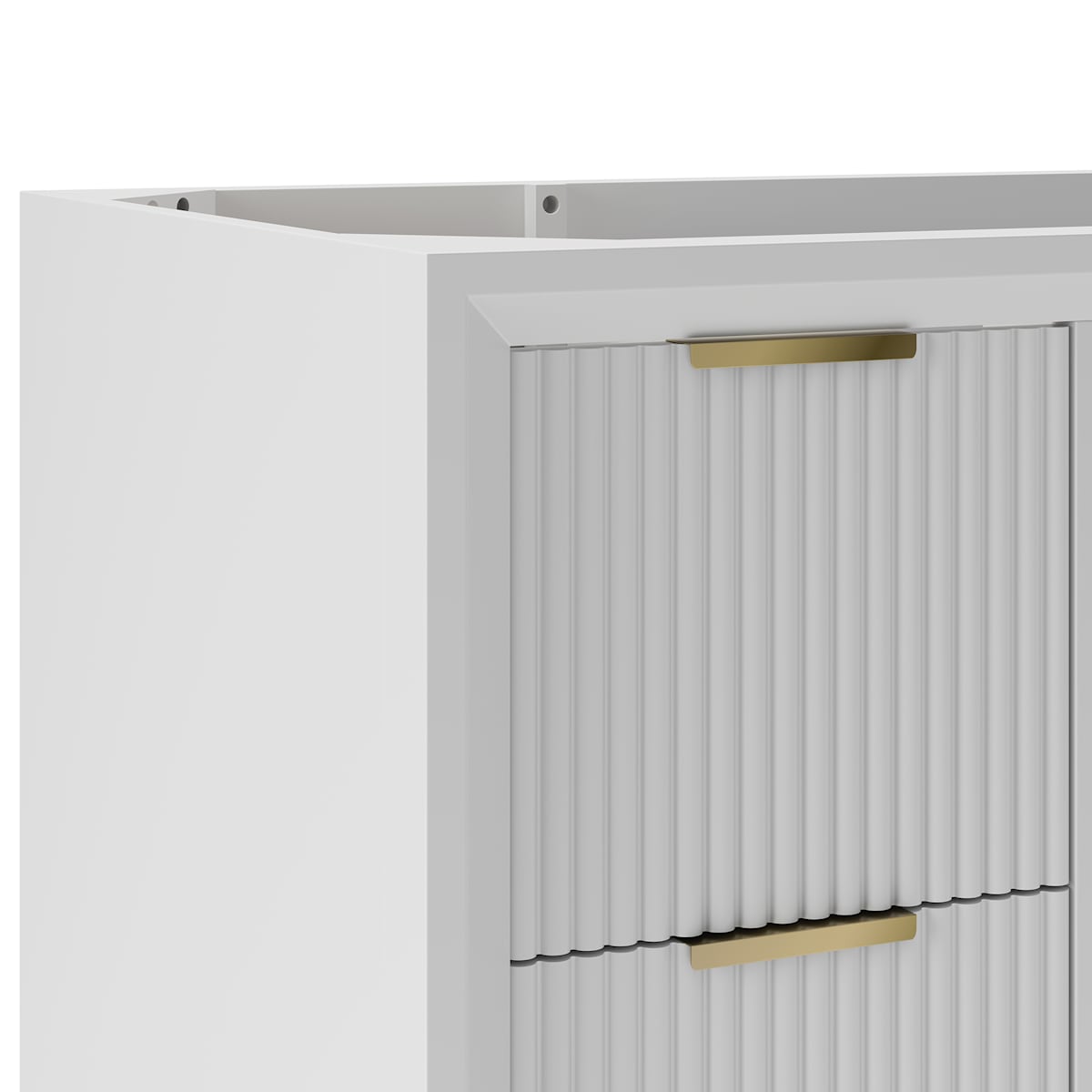 Wellington 48" Free Standing Single Basin Vanity Set with Cabinet and Quartz Vanity Top - image 5