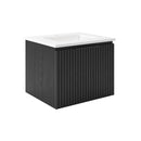 Elliot 24" Wall Mounted Single Basin Vanity Set with Cabinet and Quartz Vanity Top - image 4