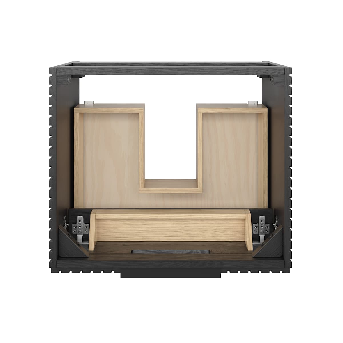 Elliot 24" Wall Mounted Single Basin Vanity Set with Cabinet and Quartz Vanity Top - image 5