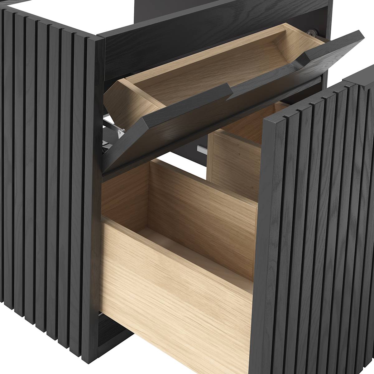 Elliot 24" Wall Mounted Single Basin Vanity Set with Cabinet and Quartz Vanity Top - image 6