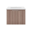 Elliot 24" Wall Mounted Single Basin Vanity Set with Cabinet and Quartz Vanity Top - image 16