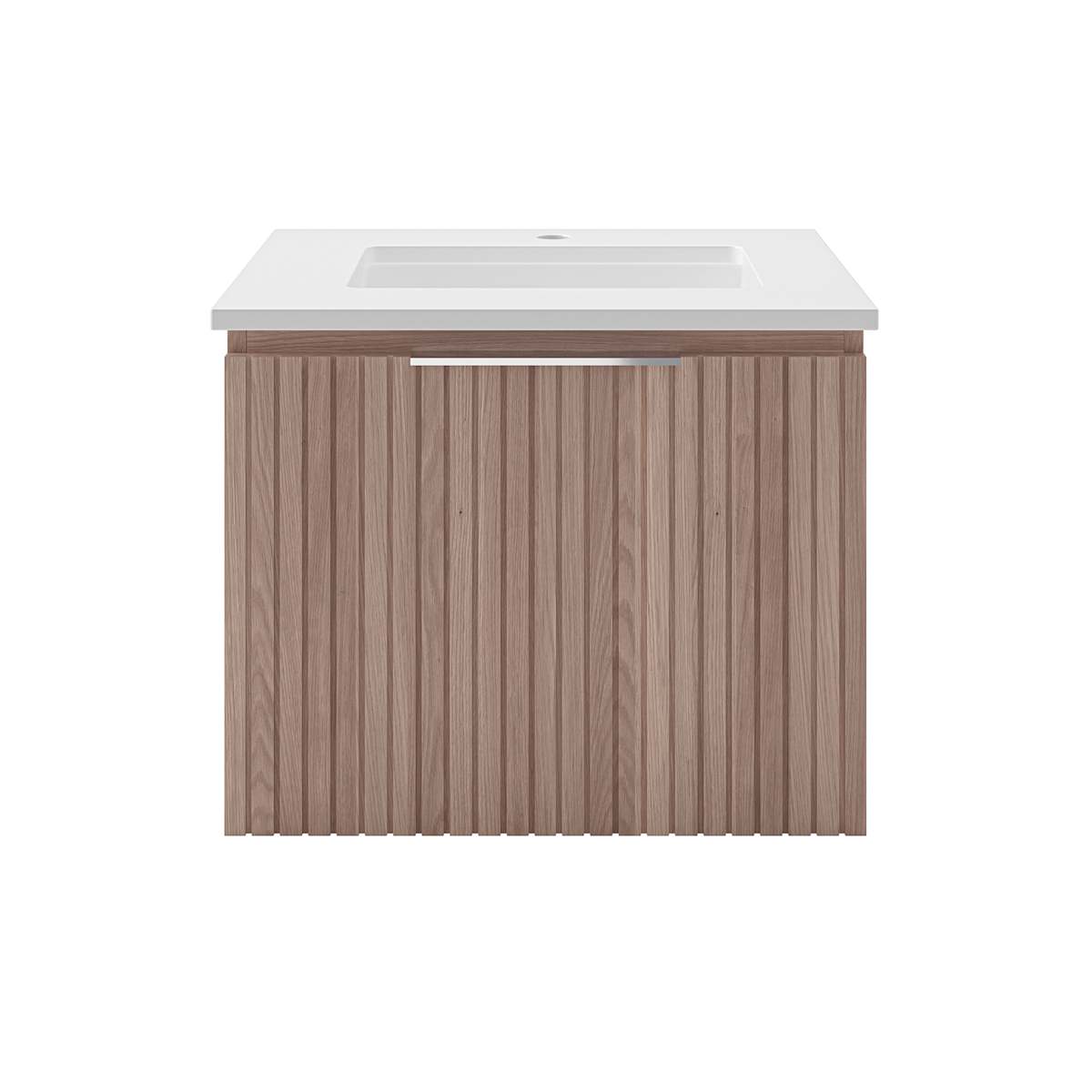 Elliot 24" Wall Mounted Single Basin Vanity Set with Cabinet and Quartz Vanity Top - image 16