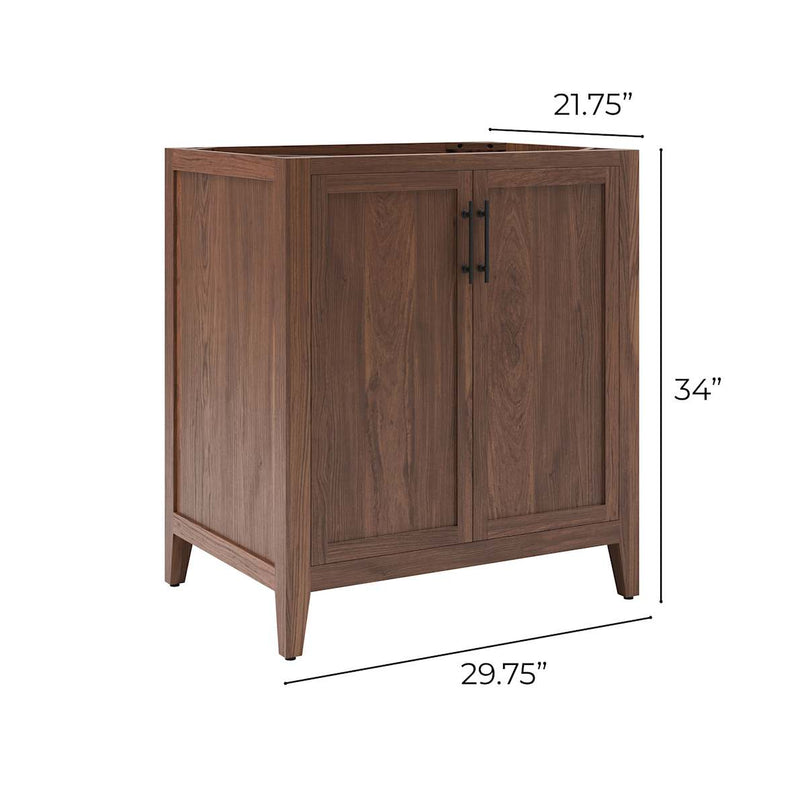 Silas 30" Single Free Standing Vanity Cabinet Only - Less Vanity Top - image 17