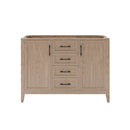 Silas 48" Single Free Standing Vanity Cabinet Only - Less Vanity Top - image 1