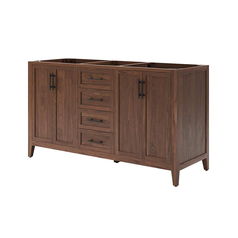 Silas 60" Double Free Standing Vanity Cabinet Only - Less Vanity Top - image 13