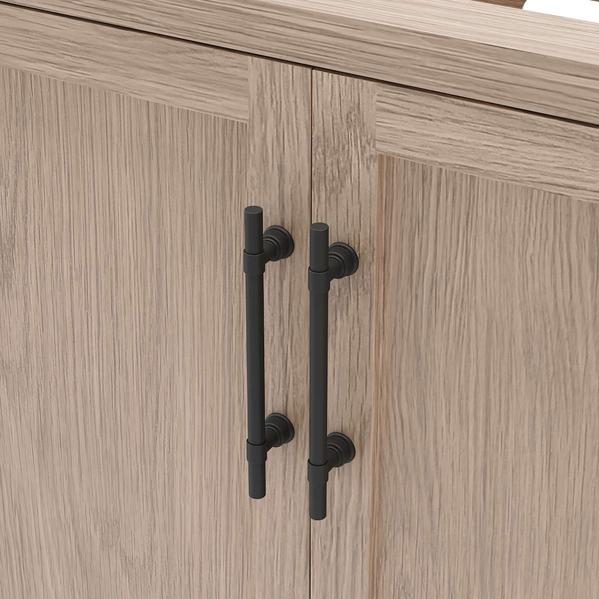 Silas 60" Double Free Standing Vanity Cabinet Only - Less Vanity Top