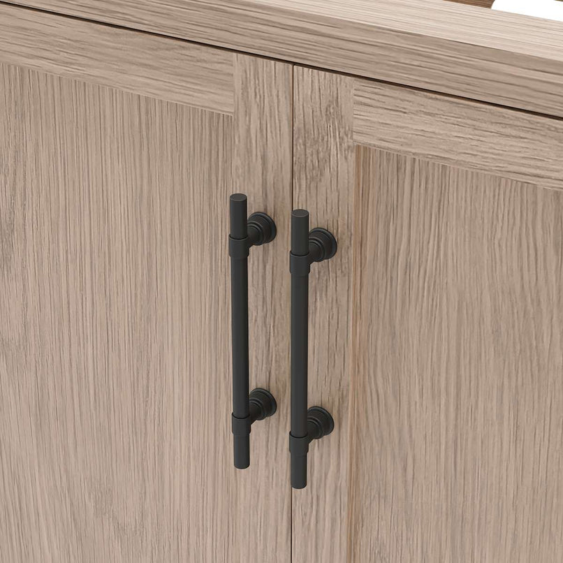 Silas 60" Double Free Standing Vanity Cabinet Only - Less Vanity Top - image 7