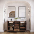 Silas 60" Free Standing Double Basin Vanity Set with Cabinet and Quartz Vanity Top - image 10