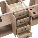 Silas 72" Double Free Standing Vanity Cabinet Only - Less Vanity Top - image 5