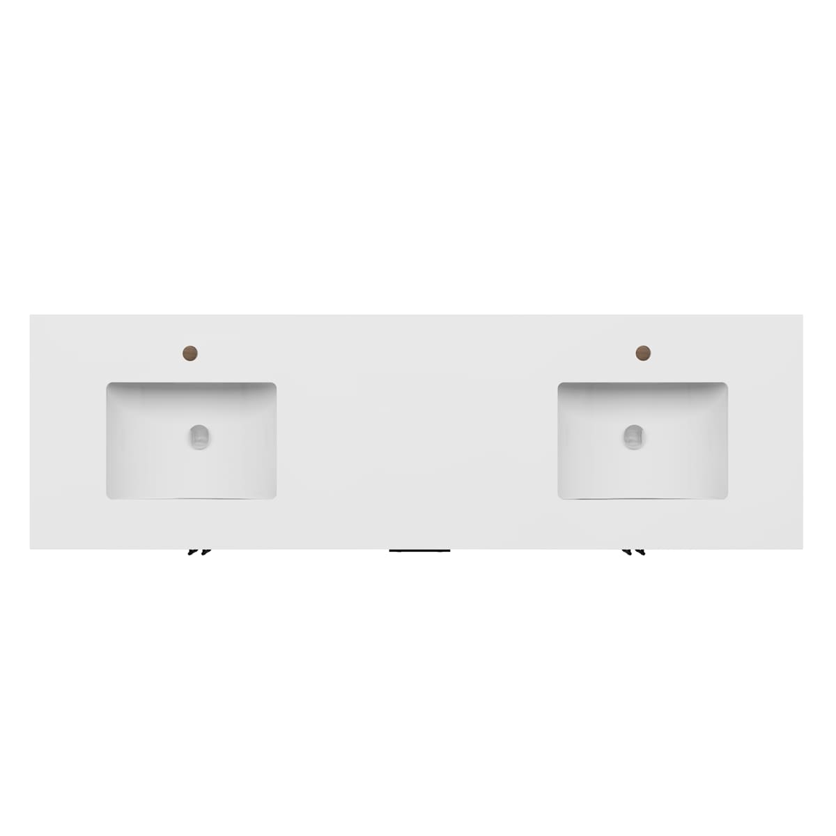 Silas 72" Free Standing Double Basin Vanity Set with Cabinet and Quartz Vanity Top - image 9