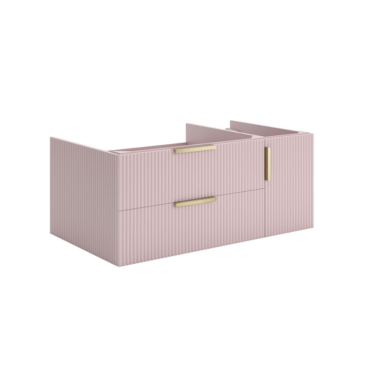 Camille 36" Single Wall Mounted Vanity Cabinet Only - Less Vanity Top - image 2
