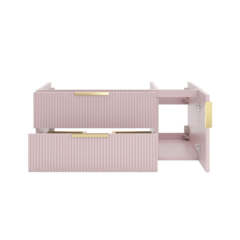 Camille 36" Single Wall Mounted Vanity Cabinet Only - Less Vanity Top - image 5