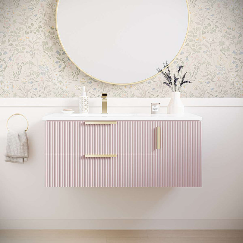 Camille 36" Single Wall Mounted Vanity Cabinet Only - Less Vanity Top - image 10