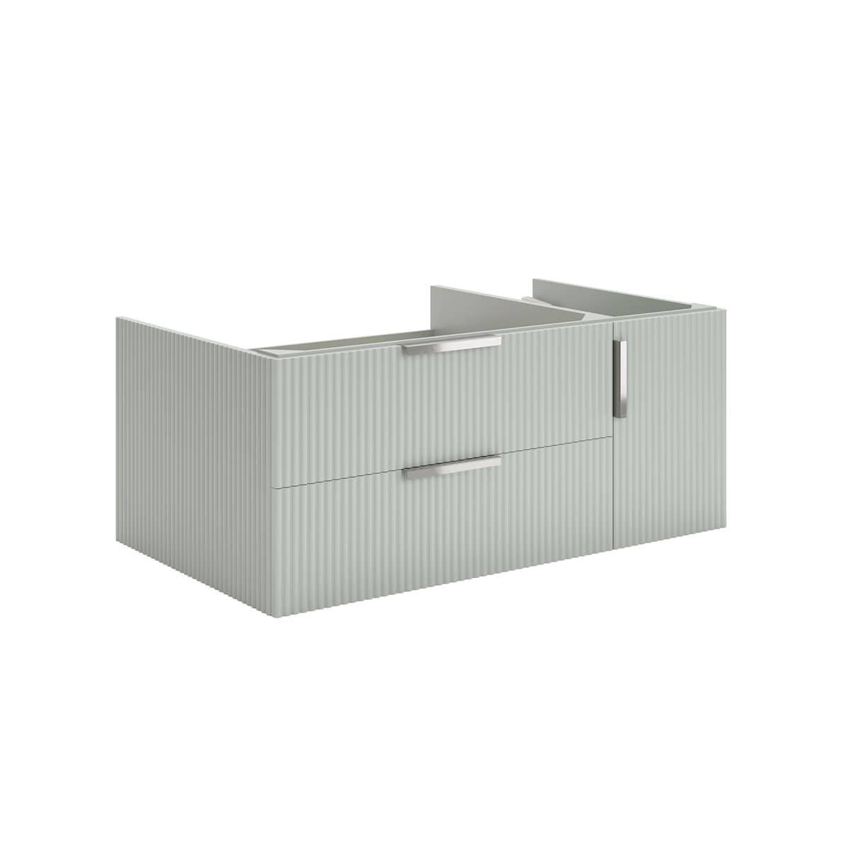 Camille 36" Single Wall Mounted Vanity Cabinet Only - Less Vanity Top