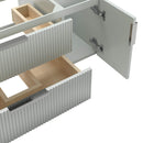 Camille 36" Wall Mounted Single Basin Vanity Set with Cabinet and Quartz Vanity Top - image 13