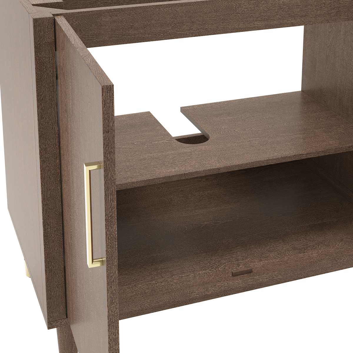 Sawyer 36" Free Standing Single Basin Vanity Set with Cabinet and Quartz Vanity Top - image 7