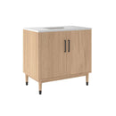 Sawyer 36" Free Standing Single Basin Vanity Set with Cabinet and Quartz Vanity Top - image 11