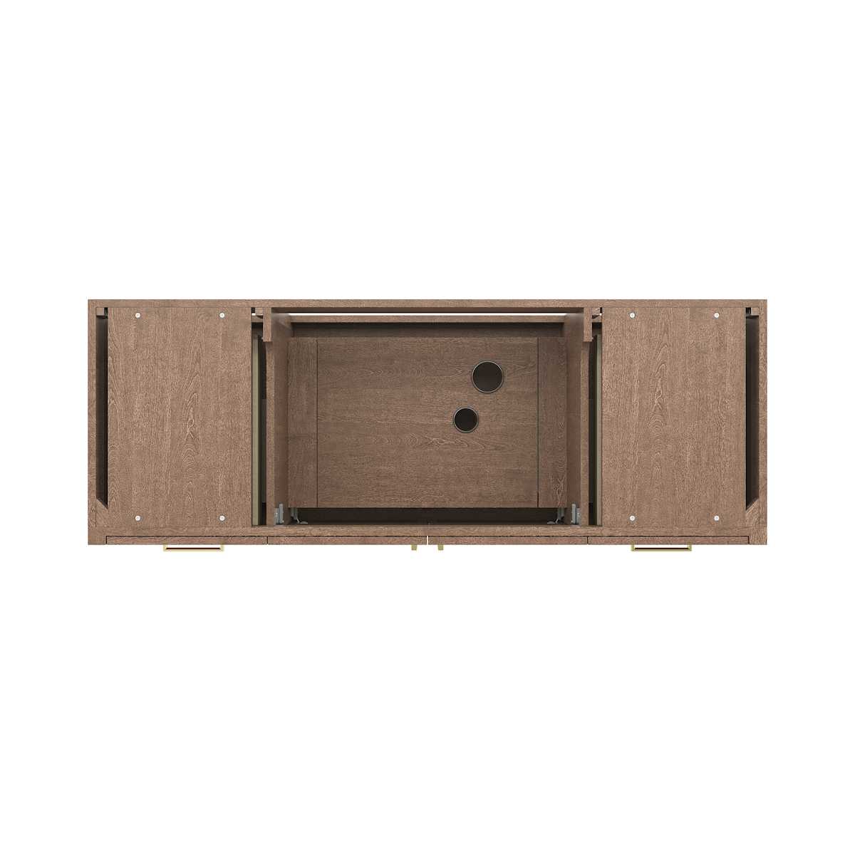 Sawyer 60" Single Free Standing Vanity Cabinet Only - Less Vanity Top