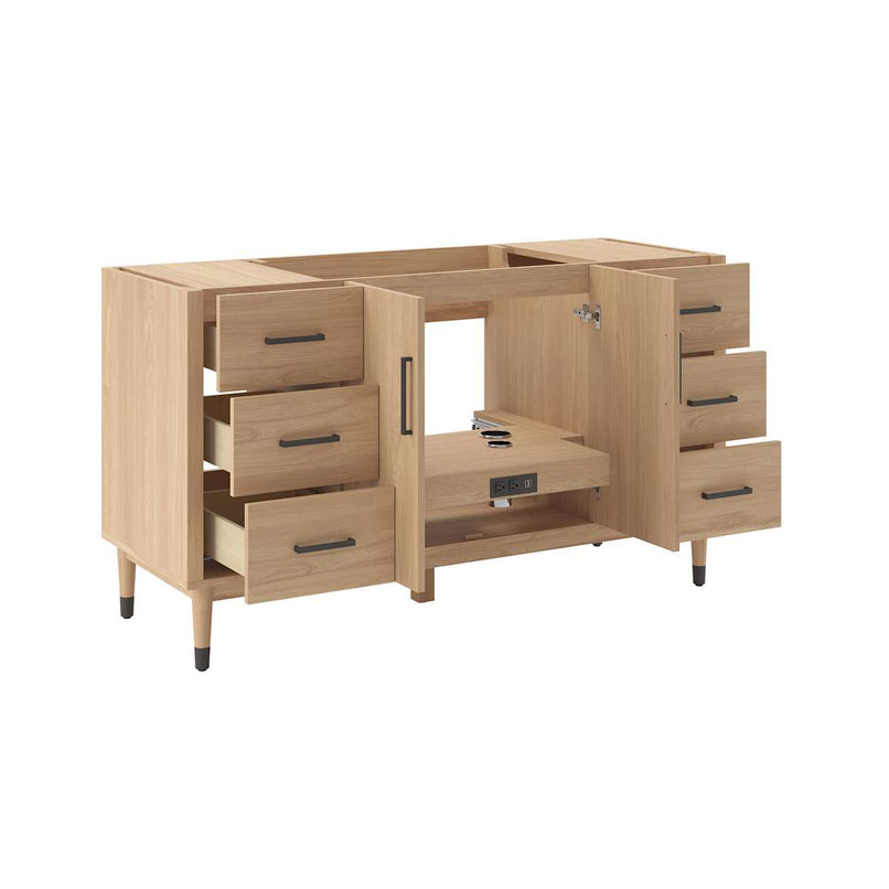 Sawyer 60" Single Free Standing Vanity Cabinet Only - Less Vanity Top - image 12