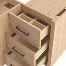 Sawyer 60" Free Standing Single Basin Vanity Set with Cabinet and Quartz Vanity Top - image 14