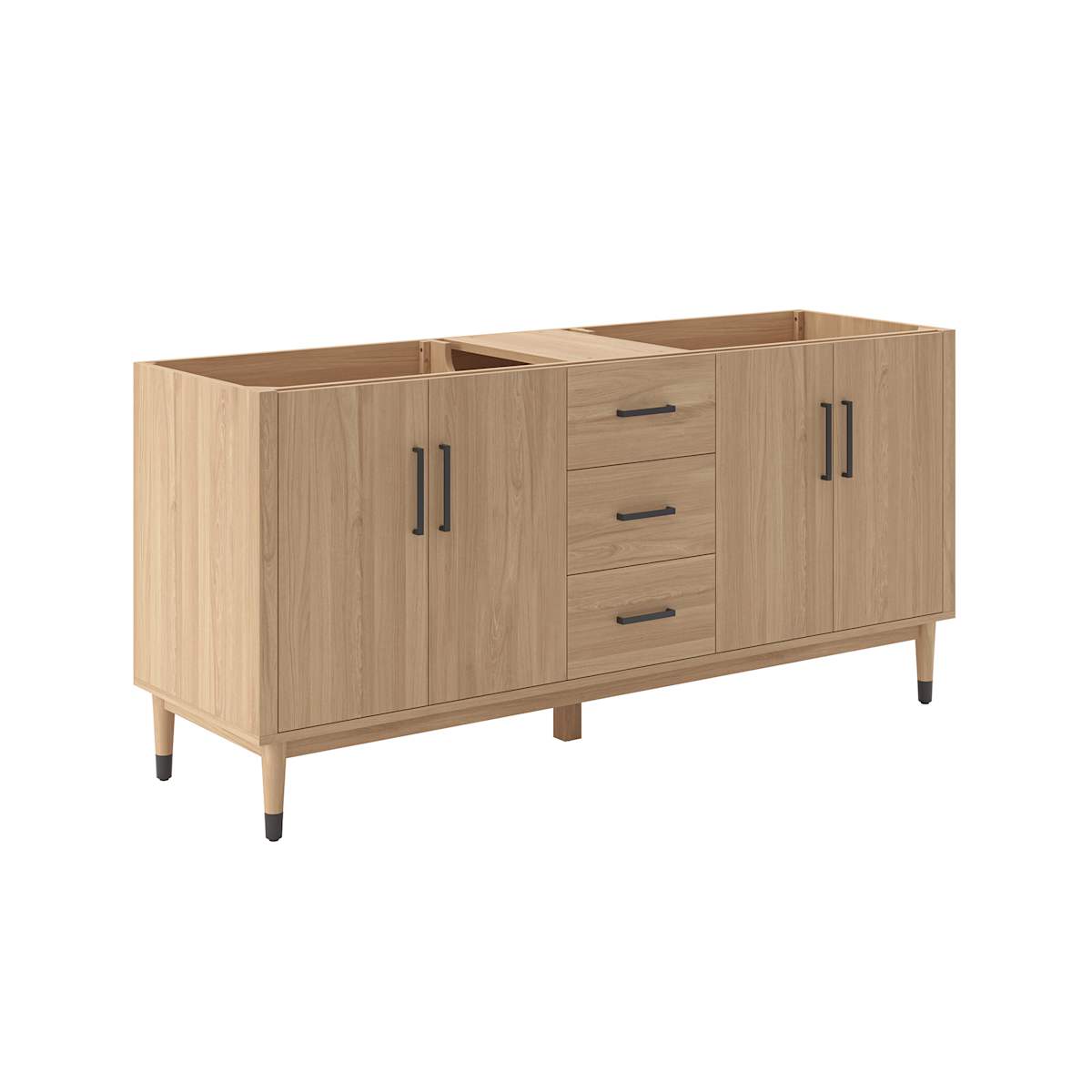 Sawyer 72" Double Free Standing Vanity Cabinet Only - Less Vanity Top - image 11