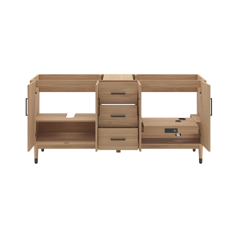 Sawyer 72" Double Free Standing Vanity Cabinet Only - Less Vanity Top - image 13