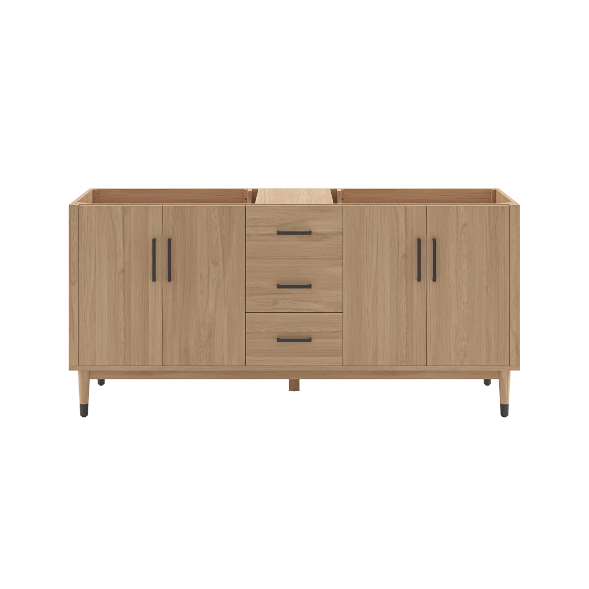Sawyer 72" Double Free Standing Vanity Cabinet Only - Less Vanity Top - image 1