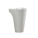 Parma 24" Pedestal Bathroom Sink with Single Faucet Hole and Overflow - image 1
