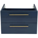 Lucera 24" Single Wall Mounted Vanity Cabinet Only - Less Vanity Top - image 2