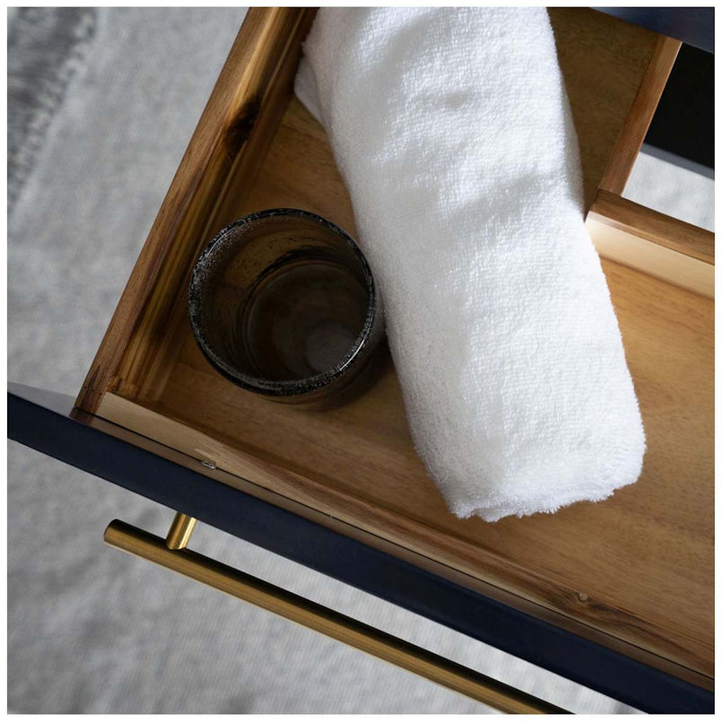 Lucera 24" Single Wall Mounted Vanity Cabinet Only - Less Vanity Top - image 7