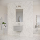 Lucera 24" Wall Mounted Single Basin Vanity Set with Cabinet and Quartz Vanity Top - image 10