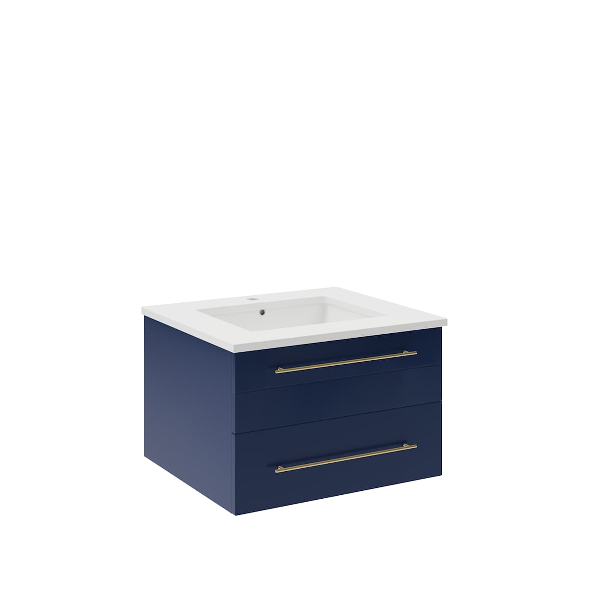 Lucera 24" Wall Mounted Single Basin Vanity Set with Cabinet and Quartz Vanity Top - image 14