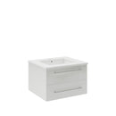 Lucera 24" Wall Mounted Single Basin Vanity Set with Cabinet and Quartz Vanity Top - image 19