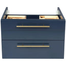 Lucera 24" Single Wall Mounted Vanity Cabinet Only - Less Vanity Top - image 2