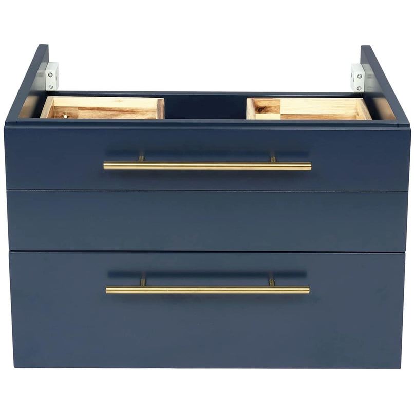 Lucera 24" Single Wall Mounted Vanity Cabinet Only - Less Vanity Top - image 2