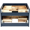 Lucera 24" Single Wall Mounted Vanity Cabinet Only - Less Vanity Top - image 4