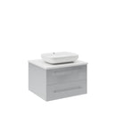 Lucera 24" Wall Mounted Single Basin Vanity Set with Cabinet and Quartz Vanity Top - image 8