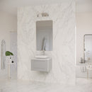 Lucera 24" Wall Mounted Single Basin Vanity Set with Cabinet and Quartz Vanity Top - image 10