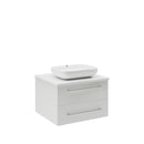 Lucera 24" Wall Mounted Single Basin Vanity Set with Cabinet and Quartz Vanity Top - image 14
