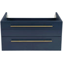 Lucera 30" Single Wall Mounted Vanity Cabinet Only - Less Vanity Top - image 2