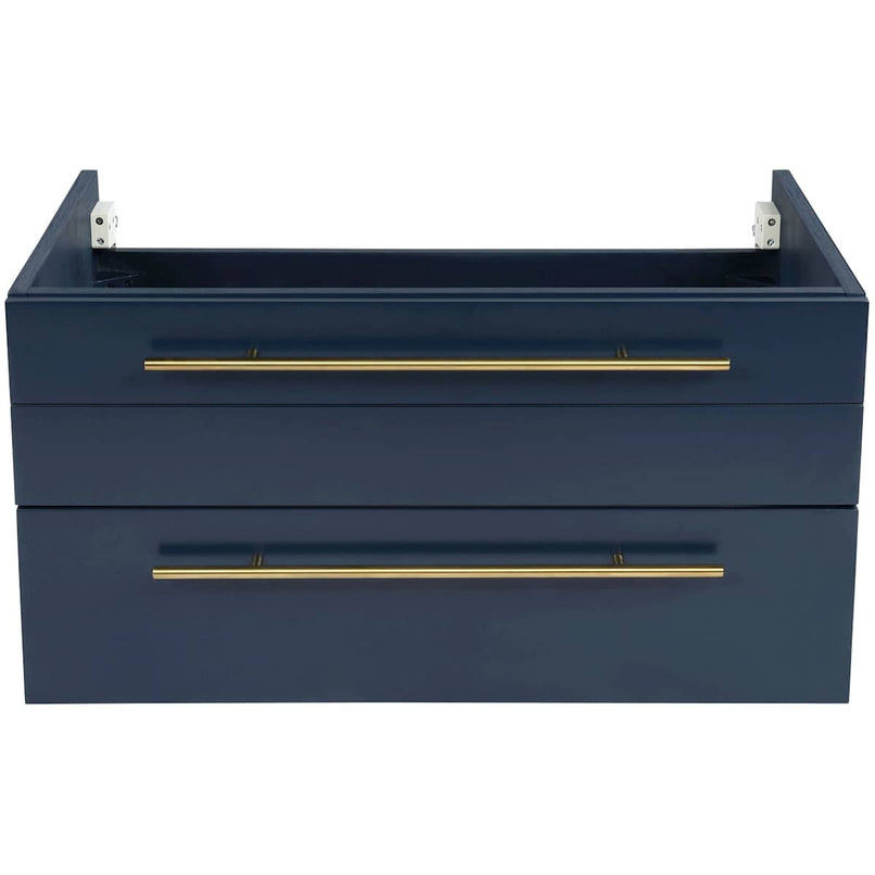 Lucera 30" Single Wall Mounted Vanity Cabinet Only - Less Vanity Top - image 2