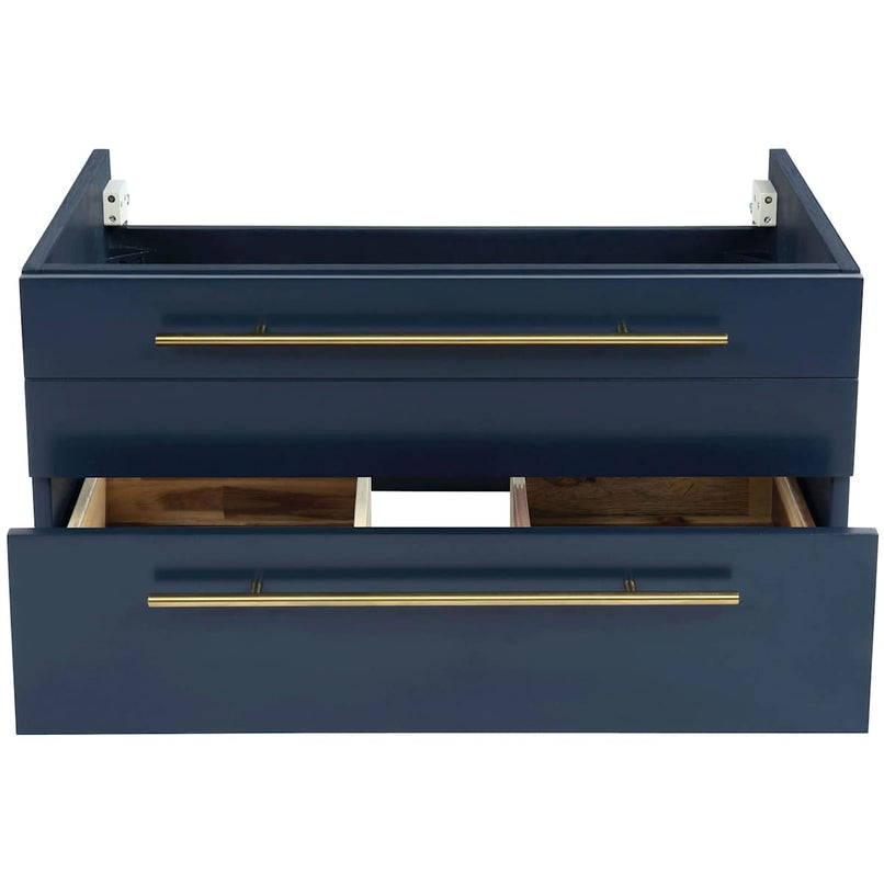 Lucera 30" Single Wall Mounted Vanity Cabinet Only - Less Vanity Top - image 3