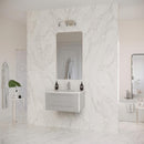 Lucera 30" Wall Mounted Single Basin Vanity Set with Cabinet and Quartz Vanity Top - image 10