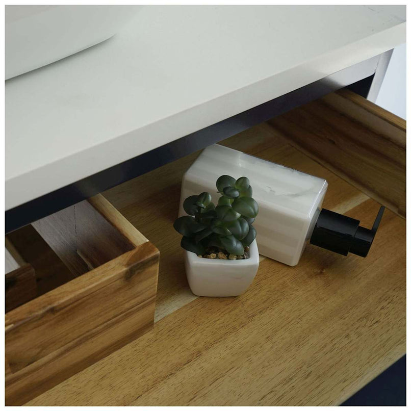 Lucera 30" Single Wall Mounted Vanity Cabinet Only - Less Vanity Top - image 7