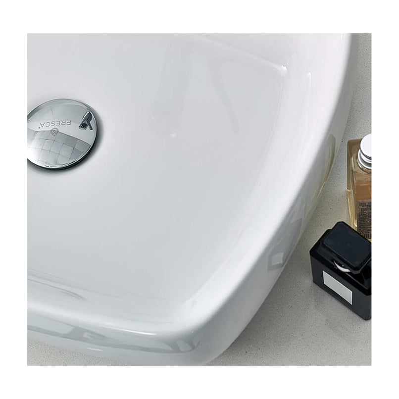 Lucera 30" Wall Mounted Single Basin Vanity Set with Cabinet and Quartz Vanity Top - image 24