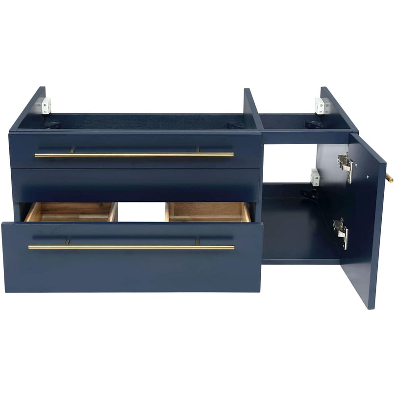 Lucera 36" Single Wall Mounted Vanity Cabinet Only - Less Vanity Top - image 3