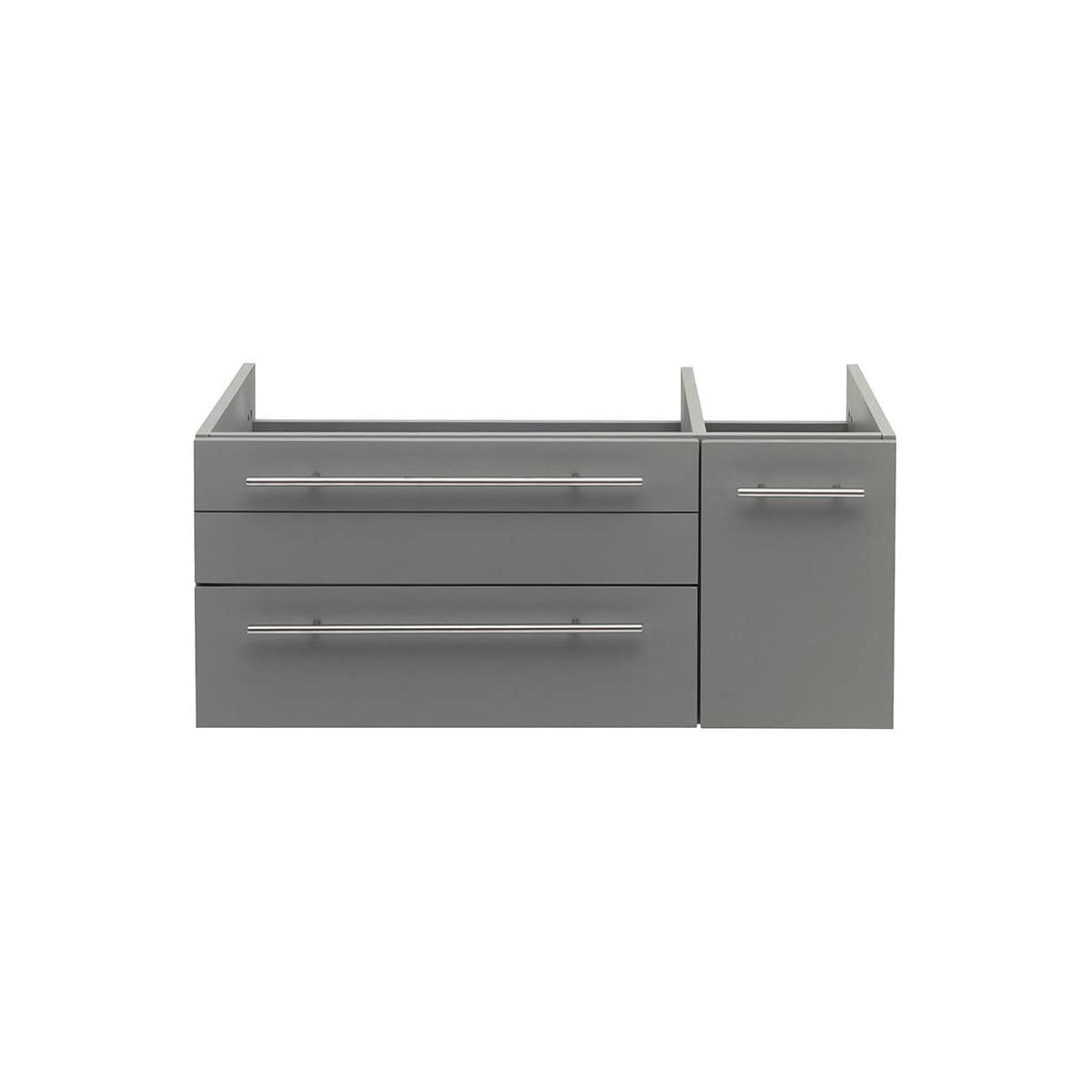 Lucera 36" Single Wall Mounted Vanity Cabinet Only - Less Vanity Top