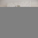 Lucera 36" Wall Mounted Single Basin Vanity Set with Cabinet, Quartz Vanity Top, and Left Offset Rectangular Sink - image 16